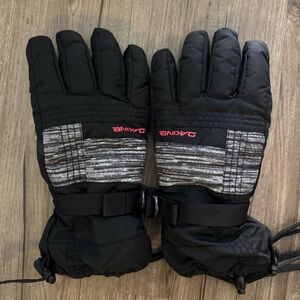 Dakine Black and Gray Capri Gloves